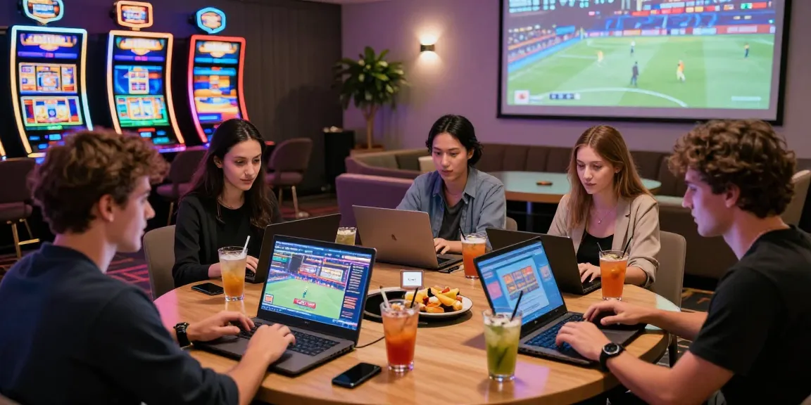 Exciting online gaming at https://rokok88.net with diverse players enjoying vibrant casino atmosphere.