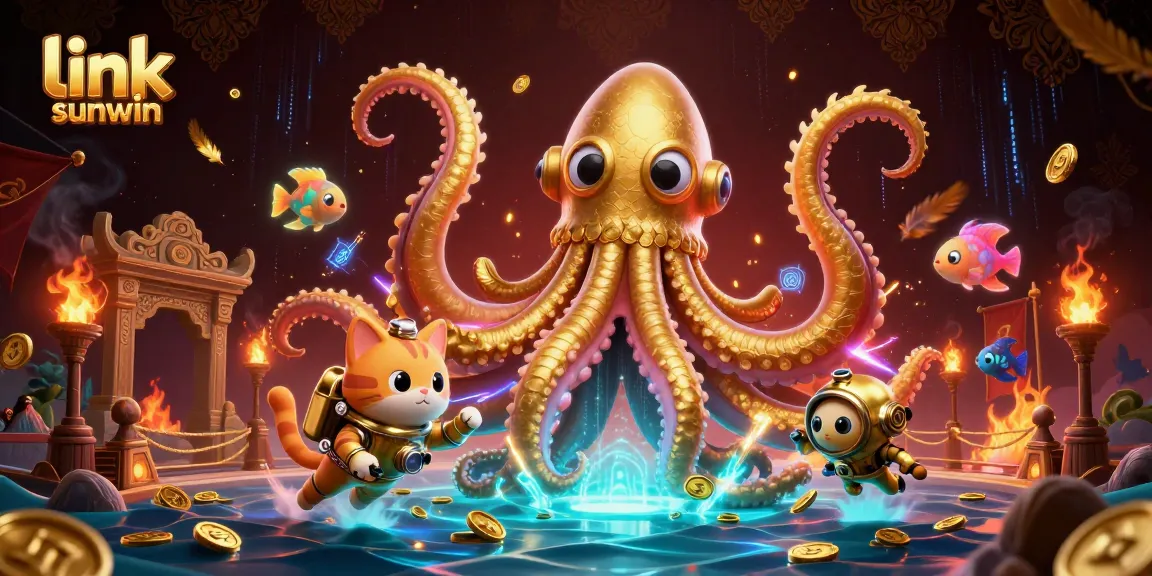 Experience exciting gameplay at link sunwin with immersive treasure-themed visuals in a vibrant 3D design.